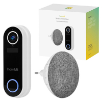 Hombli Smart Deurbel + Chime 2 | 1080p | Wifi (Hombli, Wit)  LHO00048