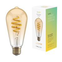 Hombli Smart Filament Bulb E27 | Edison | Goud | 1 stuk | 5.5W | 1800K-2700K  LHO00037