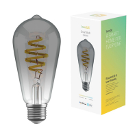 Hombli Smart Filament Bulb E27 | Edison | Smokey | 1 stuk | 5.5W | 1800K-6500K  LHO00038