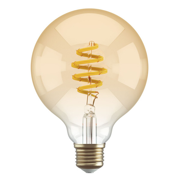 Hombli Smart Filament Bulb E27 | Globe | Goud | 1 stuk | 5.5W | 1800K-2700K  LHO00039 - 2