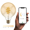 Hombli Smart Filament Bulb E27 | Globe | Goud | 1 stuk | 5.5W | 1800K-2700K  LHO00039 - 3