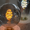 Hombli Smart Filament Bulb E27 | Globe | Goud | 1 stuk | 5.5W | 1800K-2700K  LHO00039 - 5