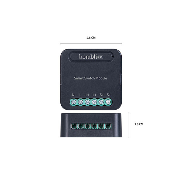 Hombli Smart Inbouwschakelaar | Wifi (Hombli)  LHO00051 - 4