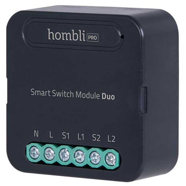 Hombli Smart Inbouwschakelaar Duo | Wifi (Hombli)  LHO00052 - 1