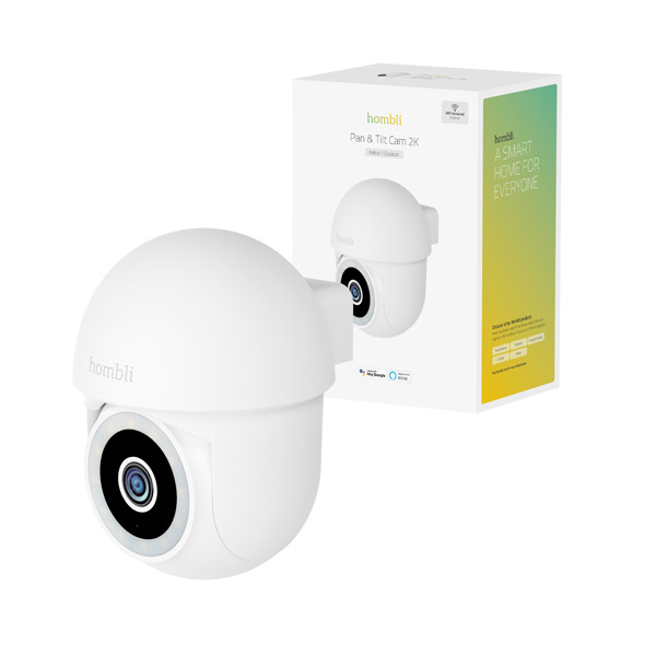 Hombli Smart Pan & Tilt Cam | 2K | Wit  LHO00091 - 1