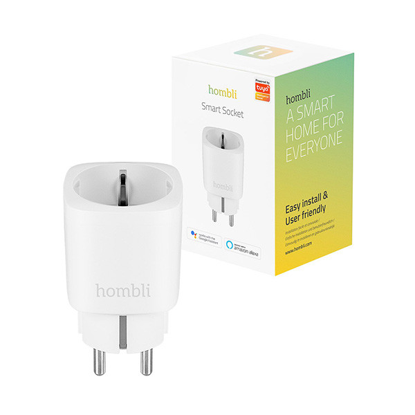 Hombli Smart Plug met energiemeter | Wit  LHO00010 - 1