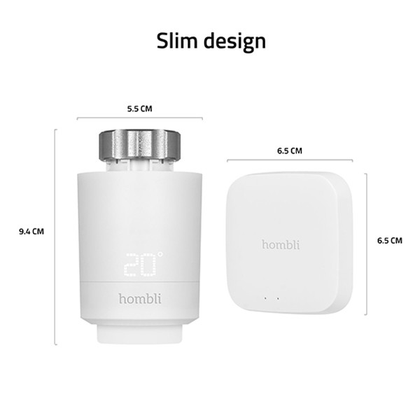 Hombli Smart Radiator Thermostat Starter Kit  LHO00070 - 2