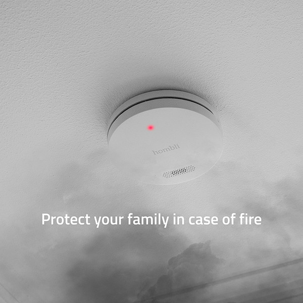 Hombli Smart Smoke Detector | Wit  LHO00068 - 7