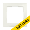 Aanbieding: 100x Afdekraam 1-voudig E1 Alpin Wit LIO00440 - 1