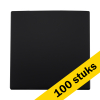 Aanbieding: 100x Bedieningswip Wisselschakelaar E1 Mat Zwart LIO00383 - 1