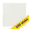 Aanbieding: 100x Bedieningswip Wisselschakelaar V1/J1 Alpin Wit LIO00140 - 1