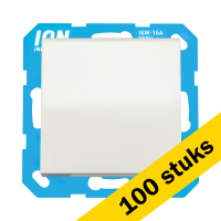 Aanbieding: 100x Wandcontactdoos RA met Klapdeksel IP44 V1/J1 Alpin Wit LIO00089