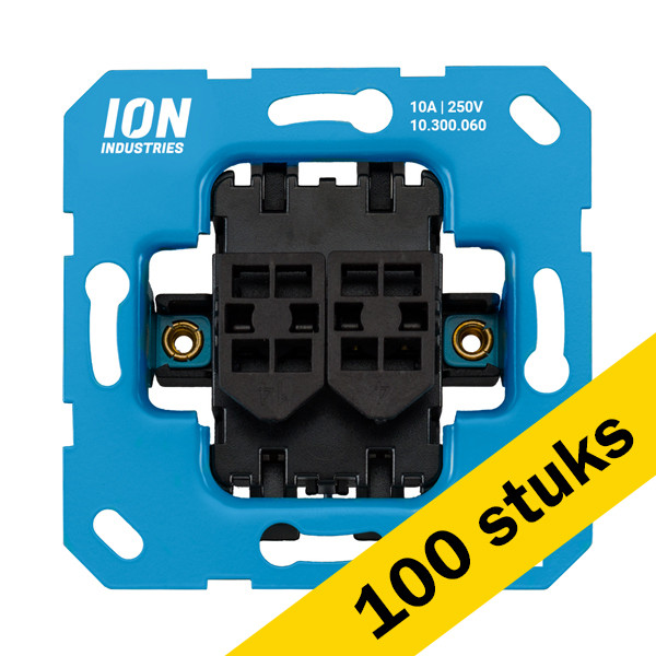 Aanbieding: 100x iON Industries Pulsdrukker Serieschakelaar LIO00050 - 1