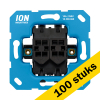 Aanbieding: 100x iON Industries Pulsdrukker Serieschakelaar LIO00050 - 1