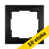 Aanbieding: 10x Afdekraam 1-voudig E1 Mat Zwart LIO00469 - 1