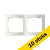 Aanbieding: 10x Afdekraam 2-voudig E1 Mat Alpin Wit LIO00457 - 1