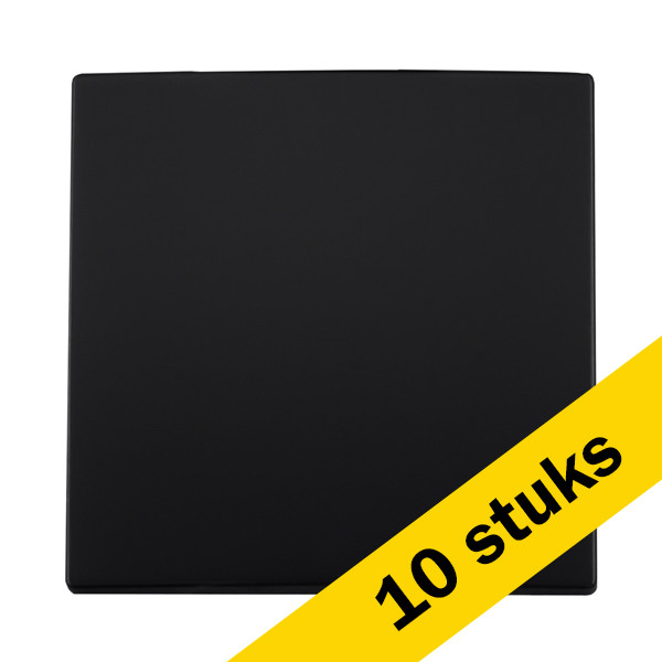Aanbieding: 10x Bedieningswip Wisselschakelaar E1 Mat Zwart LIO00382 - 1