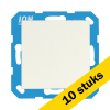 Aanbieding: 10x Blindplaat E1 Mat Alpin Wit LIO00433 - 1