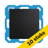 Aanbieding: 10x Blindplaat E1 Mat Zwart LIO00436 - 1