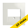 Aanbieding: 10x Centraalplaat Charger USB A + USB C TAE E1 Alpin Wit LIO00421 - 1
