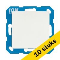 Aanbieding: 10x ION Industries Blindplaat V1/J1 | Alpin wit glanzend LIO00193