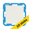 Aanbieding: 10x ION Industries Blindplaat V1/J1 | Alpin wit mat LIO00196 - 1