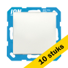 Aanbieding: 10x Wandcontactdoos RA met Klapdeksel IP44 E1 Mat Alpin Wit LIO00325 - 1