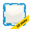 Aanbieding: 10x Wandcontactdoos RA met Klapdeksel en Aanraakbeveiliging E1 Alpin Wit LIO00340 - 1