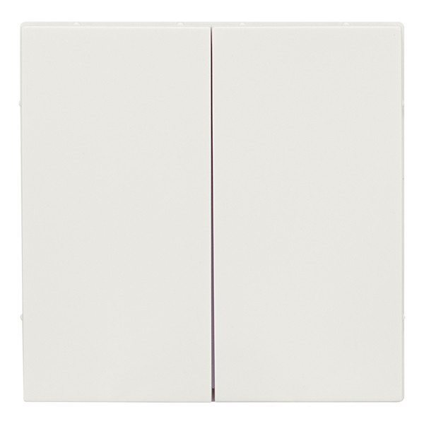 Duo Tastdimmer Knop | Mat Alpine Wit | V1/J1 | iON Industries LIO00523 - 1