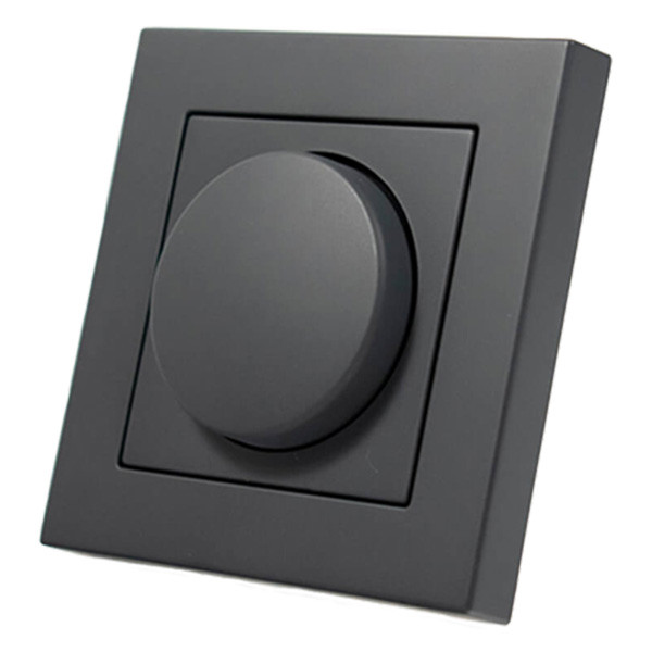 ION INDUSTRIES Enkelvoudige Dimmer Afdekplaat | Mat Antraciet | iON Industries  LIO00012 - 1