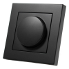 ION INDUSTRIES Enkelvoudige Dimmer Afdekplaat | Matzwart | iON Industries  LIO00011
