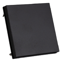 Enkelvoudige Tastdimmer Knop | Mat Zwart | V1/J1 | iON Industries