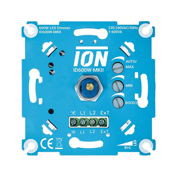 ION INDUSTRIES Led dimmer inbouw 0.3W-600W | Fase afsnijding (RC) | iON Industries  LIO00014 - 1