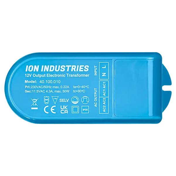 ION INDUSTRIES Led driver dimbaar 0.3-50W | 12V AC | iON Industries  LIO00518 - 1