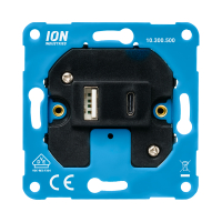 ION Industries Aansluitdoos 1x type A en 1x type C  LIO00057