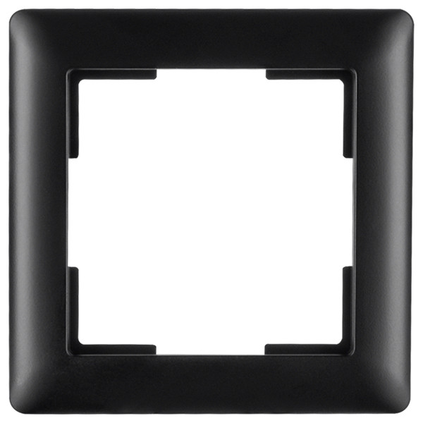 ION Industries Afdekraam 1-voudig D1 | Mat Zwart LIO00540 - 1