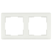 ION Industries Afdekraam 2-voudig D1 | Mat Alpin Wit LIO00536