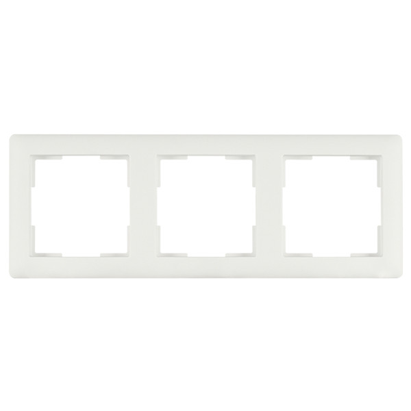 ION Industries Afdekraam 3-voudig D1 | Mat Alpin Wit LIO00537 - 1