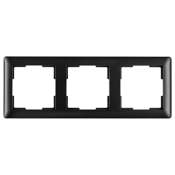 ION Industries Afdekraam 3-voudig D1 | Mat Zwart LIO00542 - 1