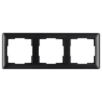 ION Industries Afdekraam 3-voudig D1 | Mat Zwart LIO00542