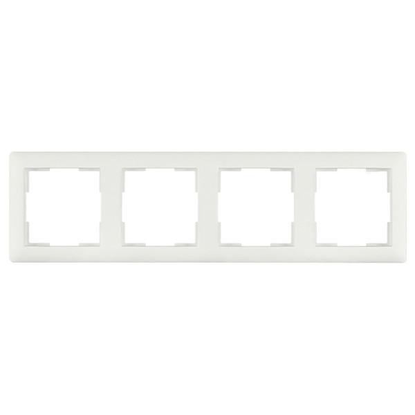 ION Industries Afdekraam 4-voudig D1 | Mat Alpin Wit LIO00538 - 1