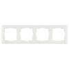 ION Industries Afdekraam 4-voudig D1 | Mat Alpin Wit LIO00538 - 1