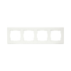 ION Industries Afdekraam 4-voudig V1 | Alpin wit mat LIO00270 - 1