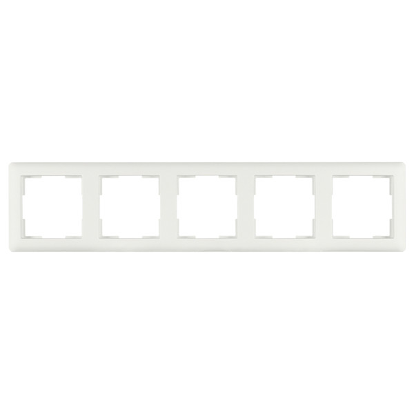 ION Industries Afdekraam 5-voudig D1 | Mat Alpin Wit LIO00539 - 1