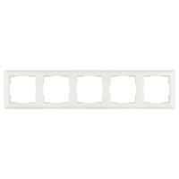 ION Industries Afdekraam 5-voudig D1 | Mat Alpin Wit LIO00539