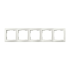 ION Industries Afdekraam 5-voudig E1 | Alpin wit mat LIO00465 - 1