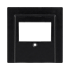 ION Industries centraalplaat oplader V1/J1 | USB A + USB C TAE | Mat zwart LIO00189 - 1