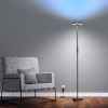 Idinio Slimme vloerlamp | RGB + 2700-5000K | Muziekmodus | WiFi (Tuya) | 24W LDR06861 - 6