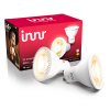 Innr GU10 Smart led | PAR16 | Mat | 2700K | Zigbee | 4.9W | 2 stuks