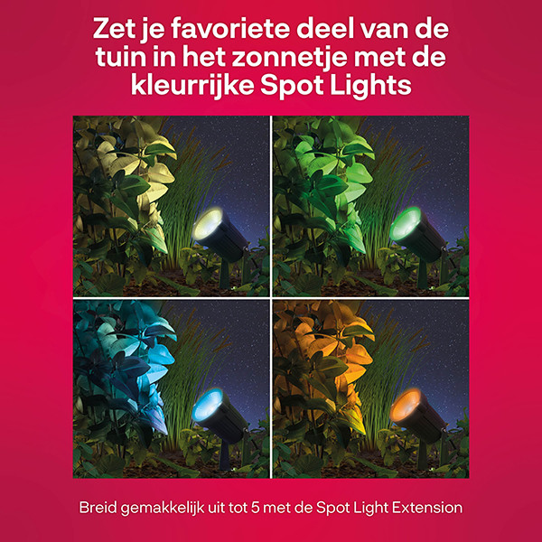 Innr Outdoor Smart Spot Colour | RGBWW | 4.7W | 3 stuks | Startset  LIN00142 - 2